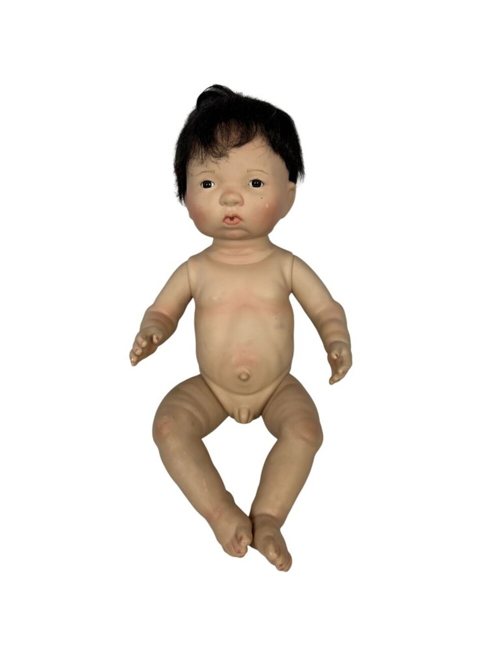 Linda Murray Collectible Baby Boy Doll 2005 AEL Full Vinyl Anatomically Correct